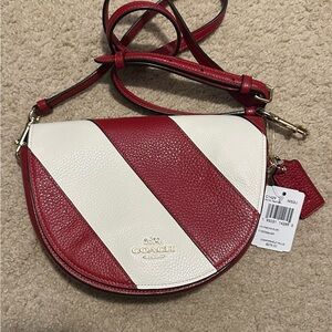 Coach Women's Ellen Pebble Leather Crossbody